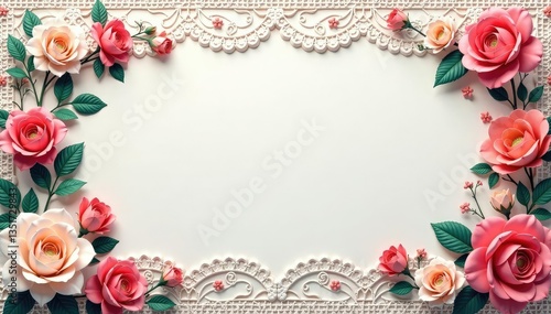 Intricate floral lace, delicate scallops and vines , scallop, texture, girly