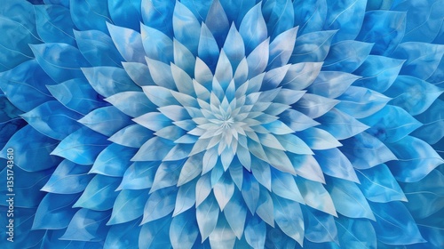 A detailed view of an elaborate abstract floral arrangement