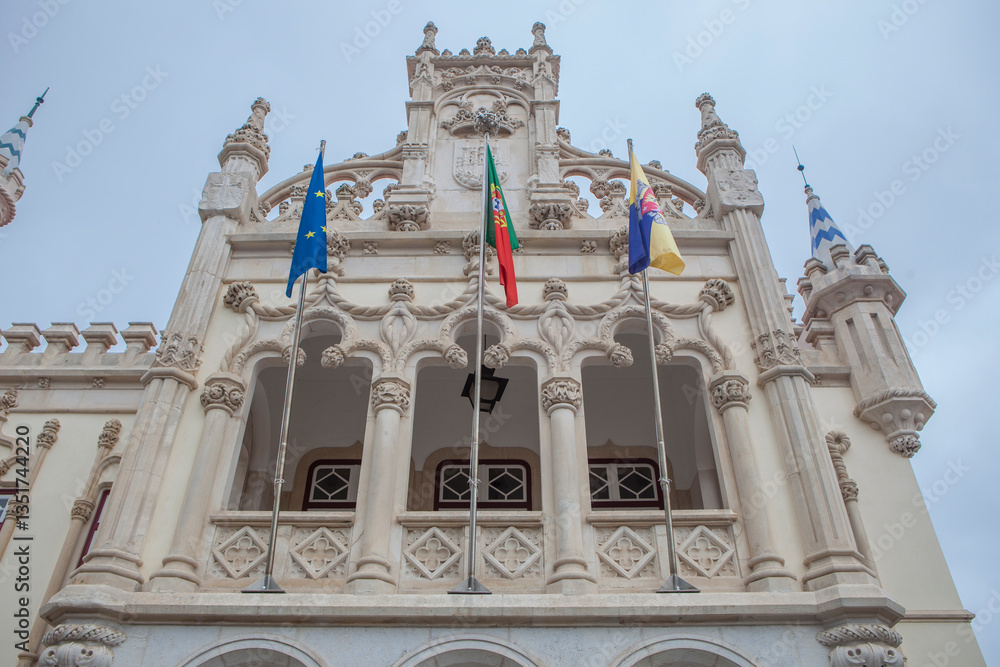 Municipal building, Sintra, Portugal