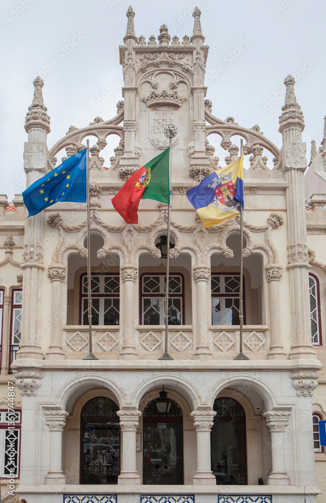 Municipal building, Sintra, Portugal