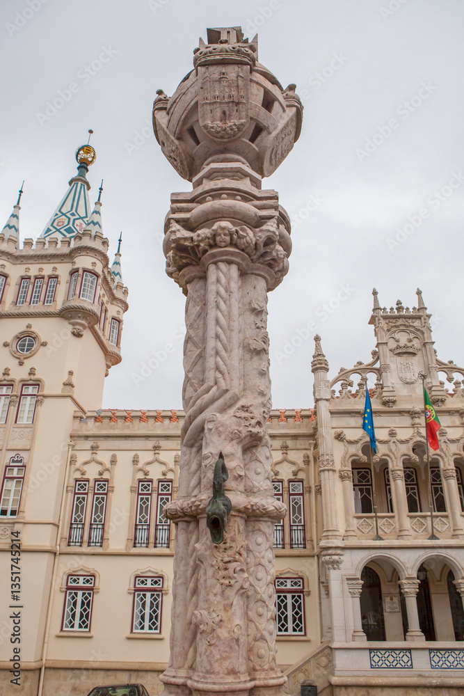Municipal building, Sintra, Portugal
