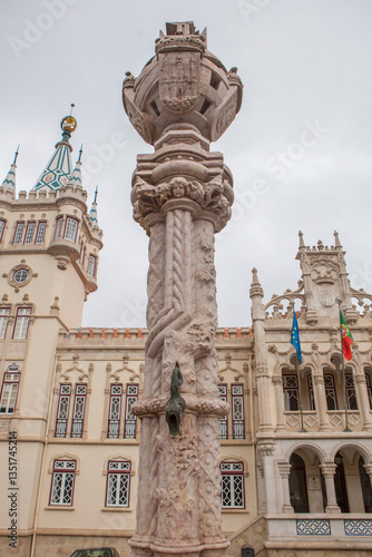 Obraz na płótnie Municipal building, Sintra, Portugal w salonie