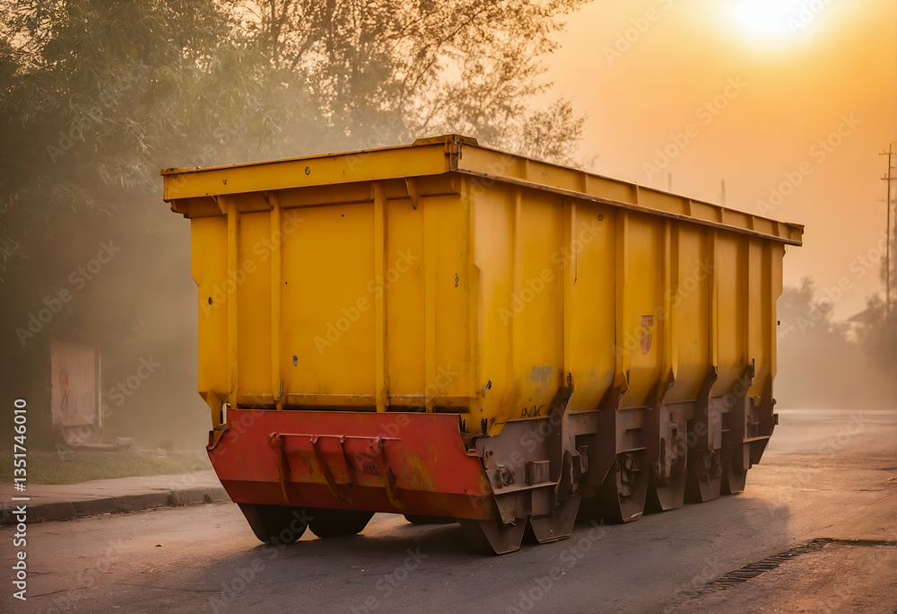 Large dumpster, garbage container Large dumpster, garbage container