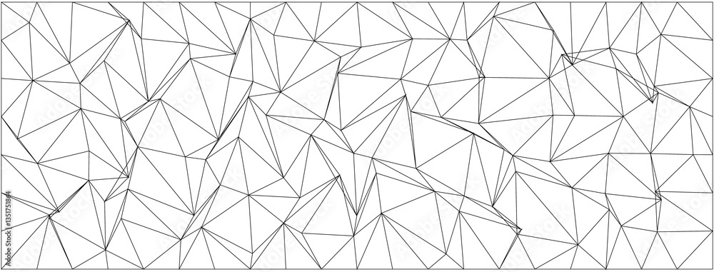 Abstract geometric chaos pattern featuring intricate triangular network design for modern art and graphic applications. Abstract geometric chaos pattern featuring intricate triangular network design for modern art and graphic applications.