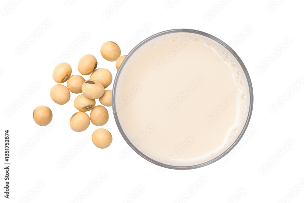 soy milk with soy bean soy milk with soy bean