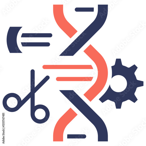 Gene Editing Icon