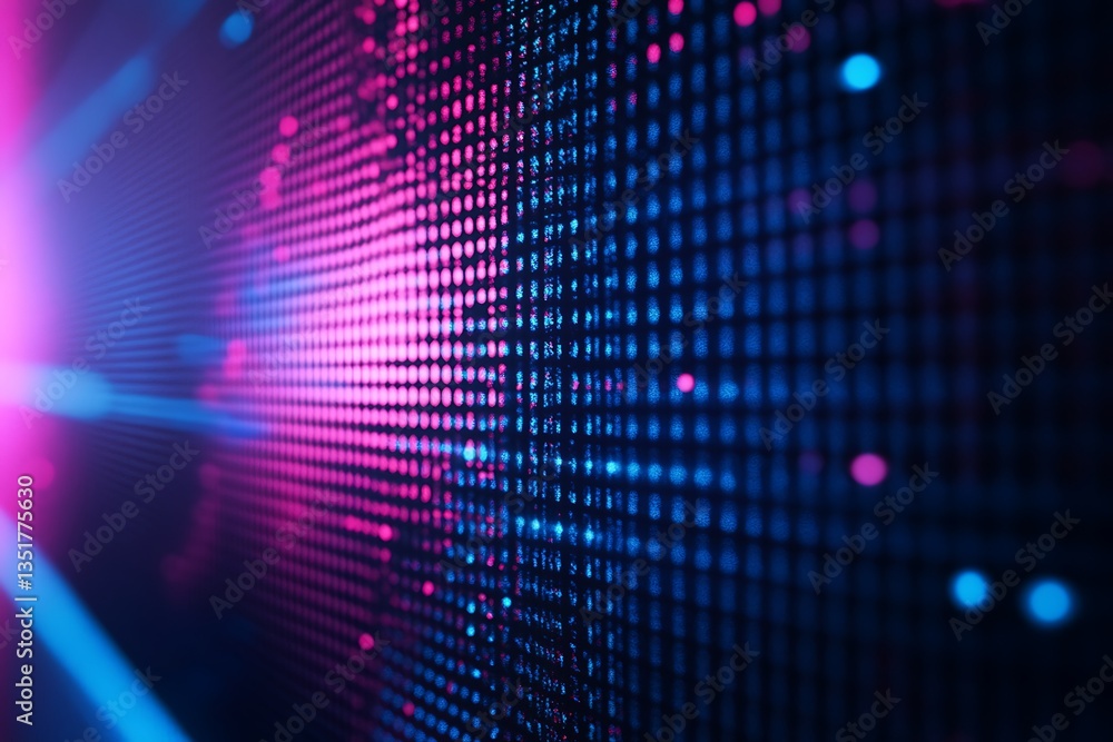 Deep black canvas enhanced with a striking neon-blue grid formation. Deep black canvas enhanced with a striking neon-blue grid formation.