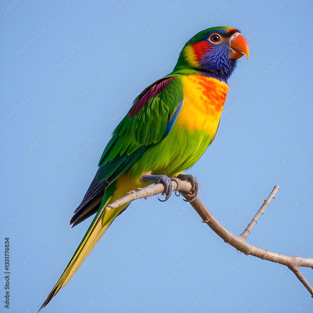 Obraz premium blue and yellow macaw