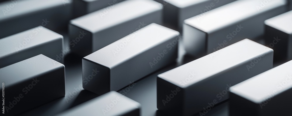 Abstract pattern of rectangular shapes in gray. Abstract pattern of rectangular shapes in gray.