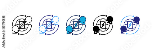International Conflict Multi Style Icon Set