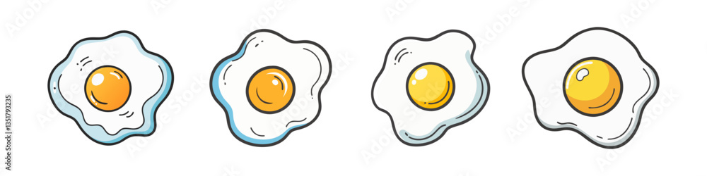 fried egg icon, fried egg vector illustration-simple illustration of fried egg, perfect for fried egg logos and icons fried egg icon, fried egg vector illustration-simple illustration of fried egg, perfect for fried egg logos and icons