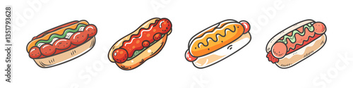meatball sub icon, meatball sub vector illustration-simple illustration of meatball sub, perfect for meatball sub logos and icons