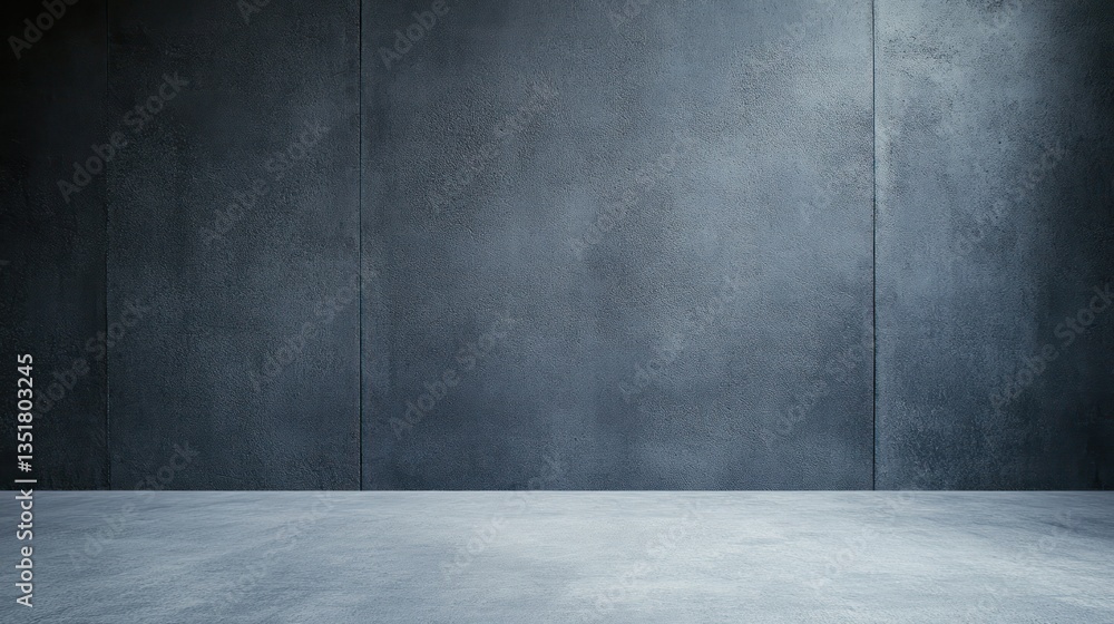 Dark Concrete Room Interior Design Dark Concrete Room Interior Design