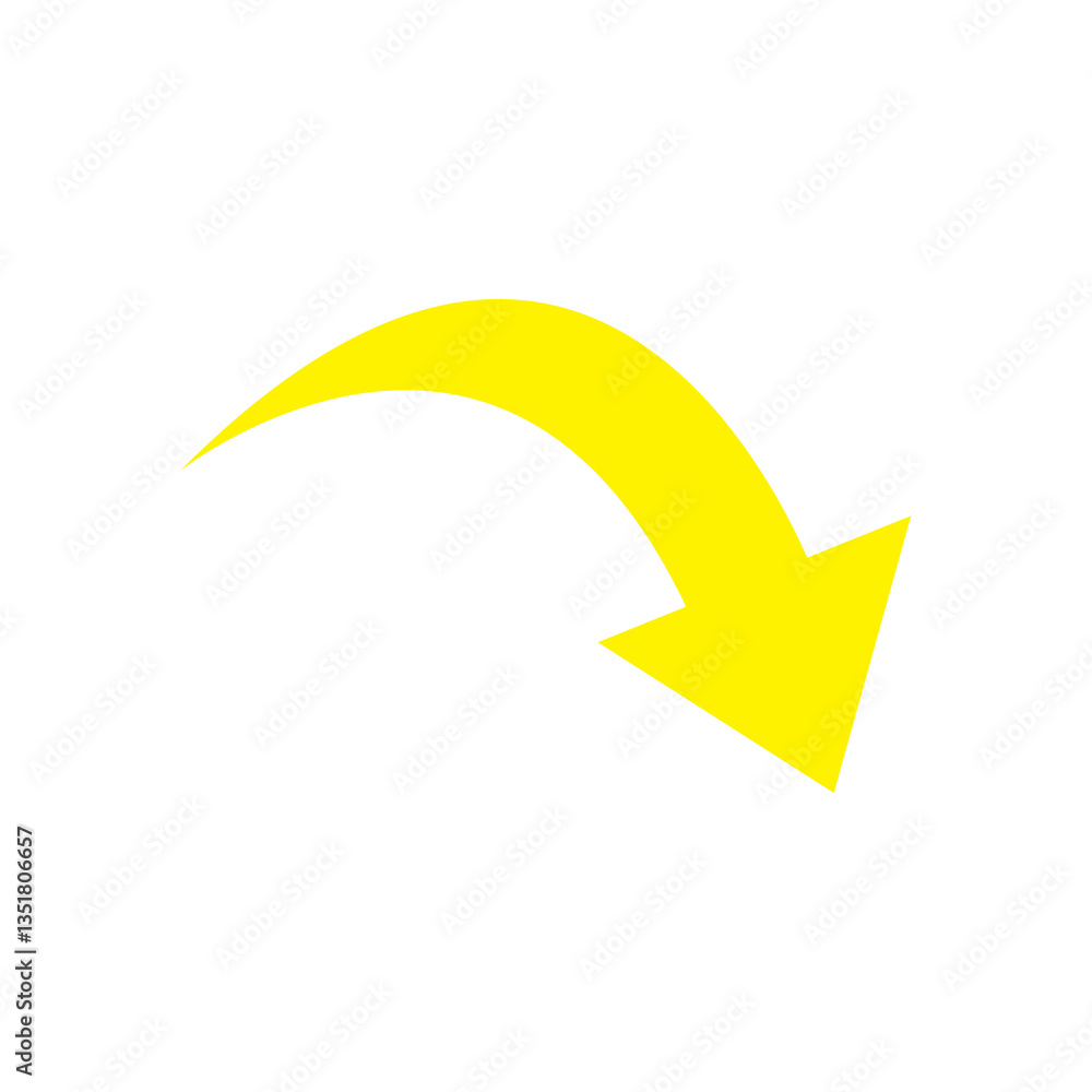 curve arrow symbol curve arrow symbol