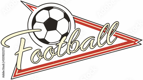 color soccer ball logo. soccer ball sticker