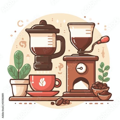 coffee, drink, background, beverage, espresso, cup, cafe, caffeine, food, hot, morning, white, mug, breakfast, brown, aroma, black, fresh, dark, closeup, design, cappuccino, mocha, latte, vector, set,