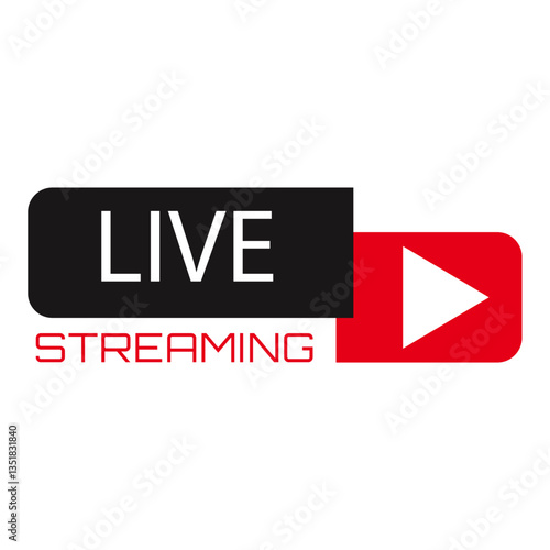 Download Live Streaming HD Design in different color and different style, vector transparent HD background3