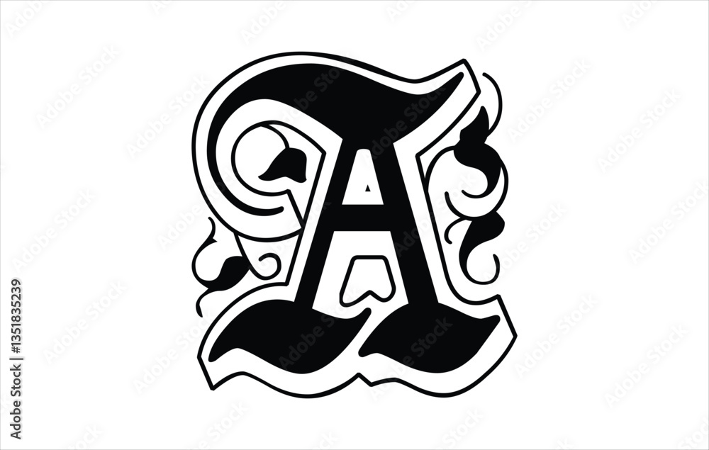 Elegant Letter A logo Vector Template Initial Letter A Logo Design. Creative And Modern A logo Elegant Letter A logo Vector Template Initial Letter A Logo Design. Creative And Modern A logo