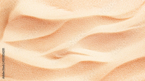 Soft peach sand texture, beach background, summer design