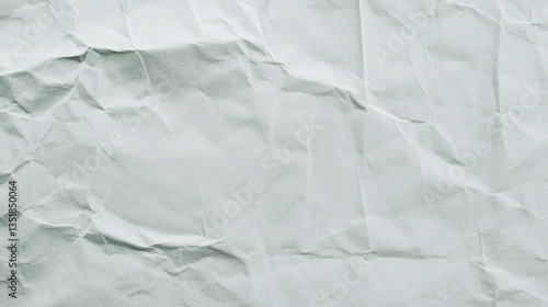 Wallpaper Mural Crumpled Texture of Light Gray Paper with Unique Wrinkles and Shadows Torontodigital.ca