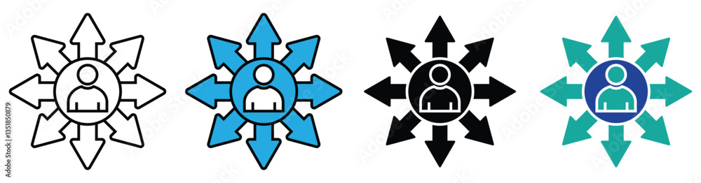 set of Decision icon. stock vector.
set of Decision icon. stock vector.