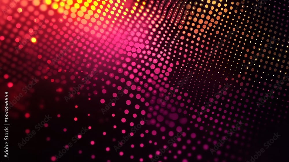 Vibrant Abstract Background with Glittering Dots in Red and Gold Tones Vibrant Abstract Background with Glittering Dots in Red and Gold Tones