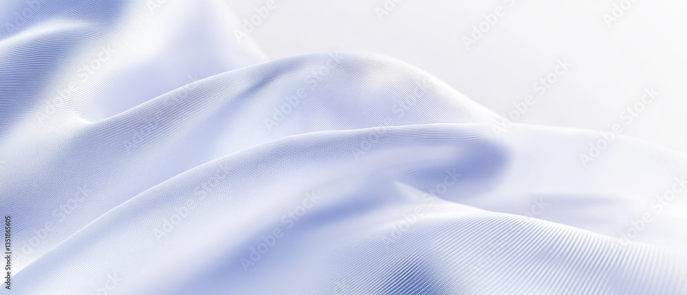 Obraz premium Smooth White Fabric Texture
