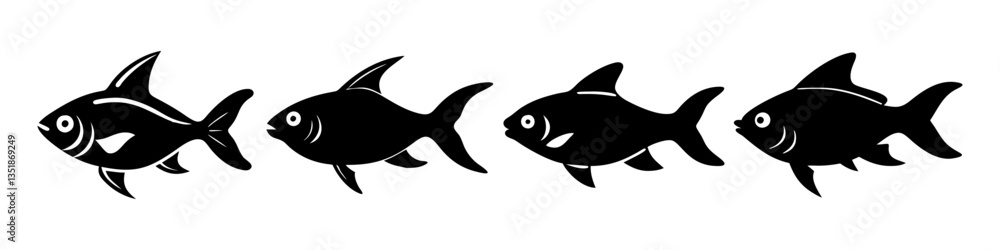 black skirt tetra fish icon, black skirt tetra fish silhouette vector illustration-simple silhouette illustration of black skirt tetra fish, perfect for black skirt tetra fish logos and icons black skirt tetra fish icon, black skirt tetra fish silhouette vector illustration-simple silhouette illustration of black skirt tetra fish, perfect for black skirt tetra fish logos and icons