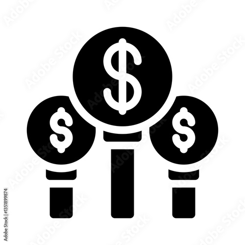 paddle glyph icon