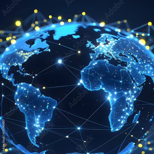 Connected Globe: The Digital World Network