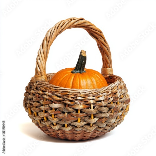 Wallpaper Mural Generic Harvest Basket Scene Woven Thanksgiving Handle Torontodigital.ca