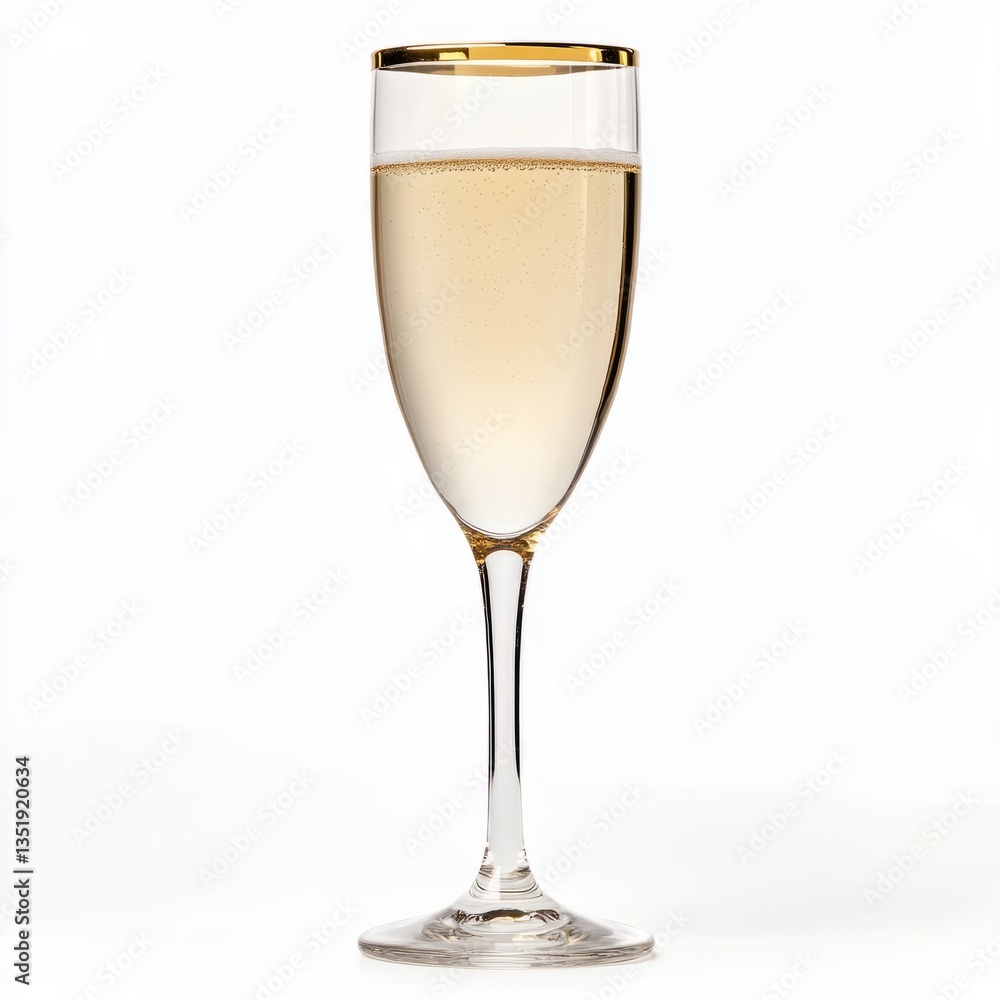 Generic Champagne Glass Overview Eve Background. Year?s Generic Champagne Glass Overview Eve Background. Year?s