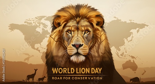World Lion Day: Global Conservation Awareness for Majestic Wildlife