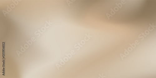 Neutral gradient background from cream to cream colors modern vector backgrond