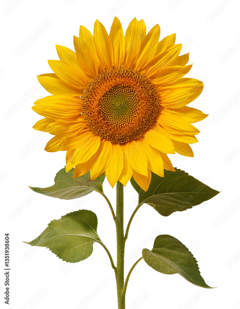 Fototapeta premium Vibrant Sunflower Bloom