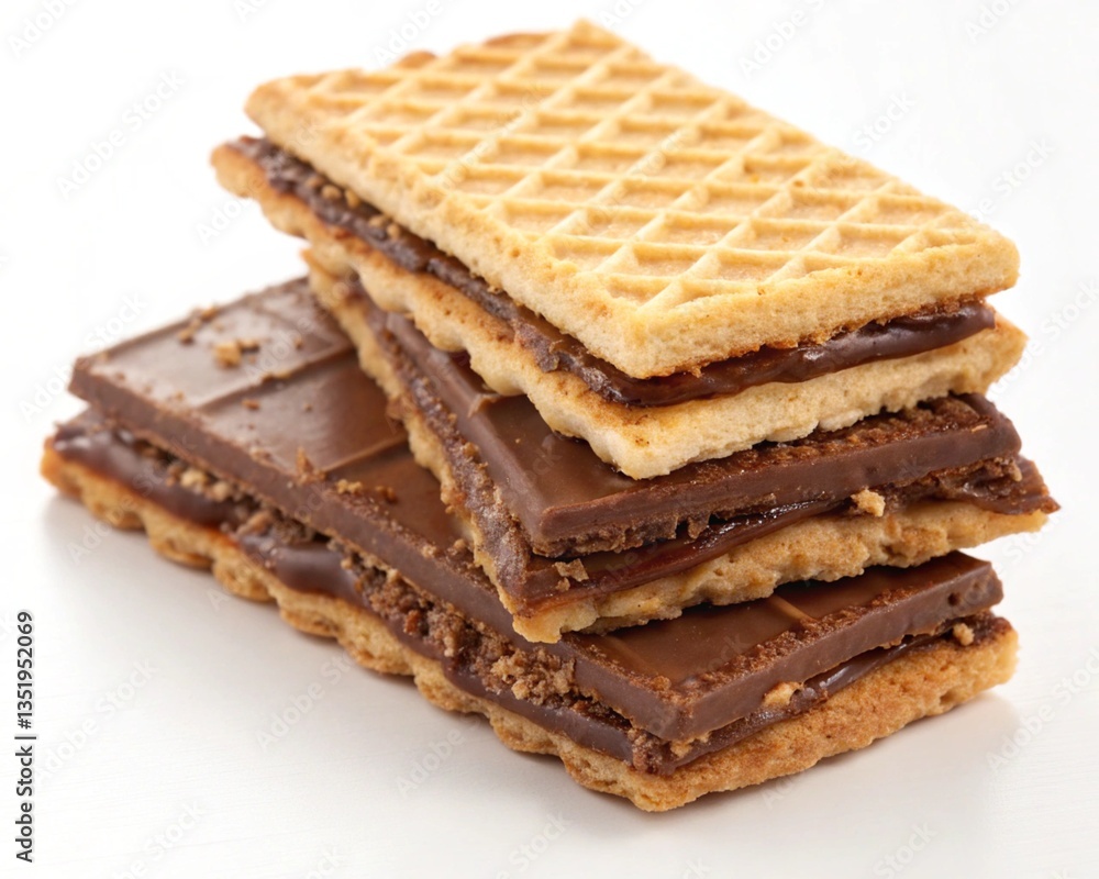 chocolate cookies isolated on white chocolate cookies isolated on white