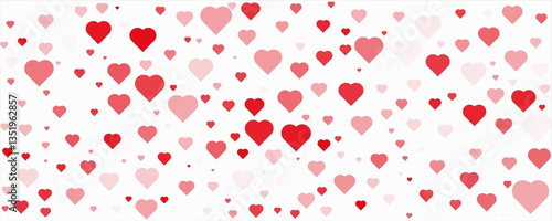 Valentine red heart icon. Heart shape Isolated on white background.
