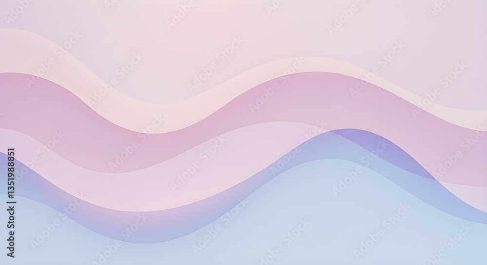 Soft Pastel Waves Soft Pastel Waves