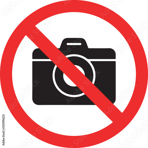 no photography sign