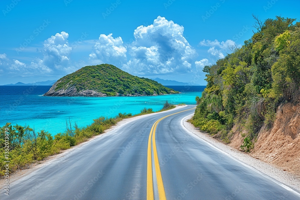 海岸沿いの道路
海岸沿いの道路