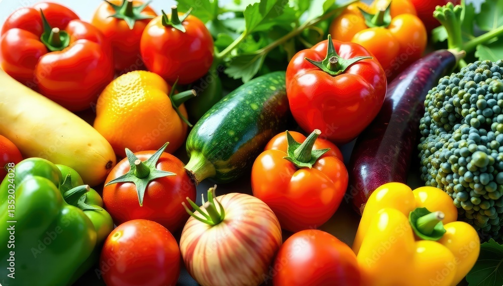 Variety of organic fruits & vegetables isolated, cooking, raw Variety of organic fruits & vegetables isolated, cooking, raw