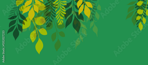 sfondo, vegetale, piante, grafica, 