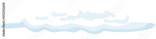 Black Line Art White Shadow Stratus Cloud Illustration Minimalist Cloud Drawing Clipart