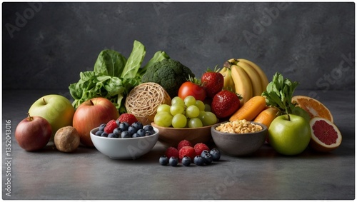 fresh fruits and vegetables