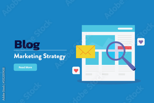 Blog Marketing Strategy, Sharing blog content social media network, Blog SEO for higher ranking, Blog email newsletter. 