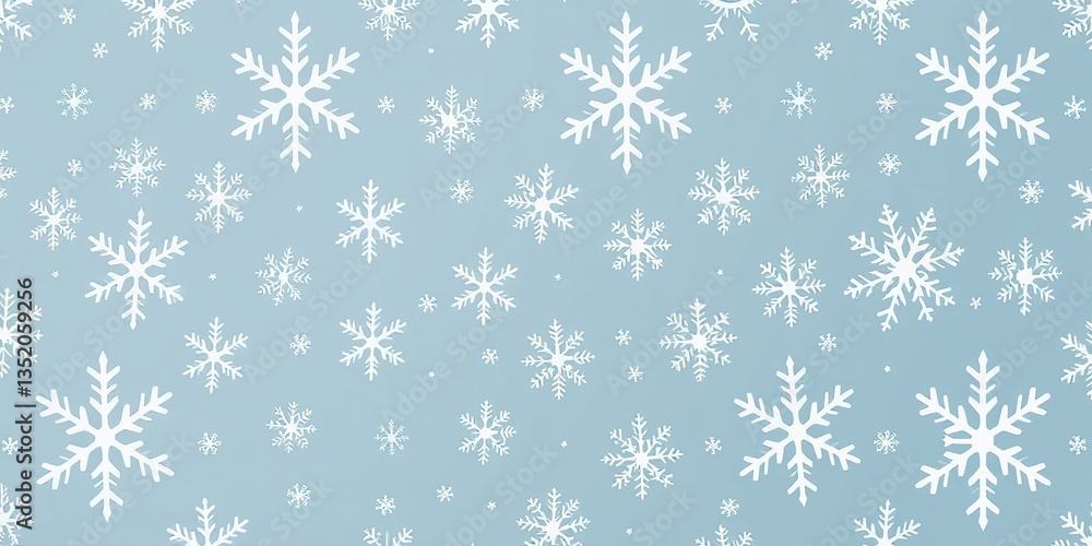 Elegant Snowflake Pattern Wallpaper Design for Modern Decor Elegant Snowflake Pattern Wallpaper Design for Modern Decor