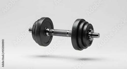 Adjustable Dumbbell on White Background