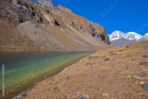Tshophu Twin Lakes in Bhutan