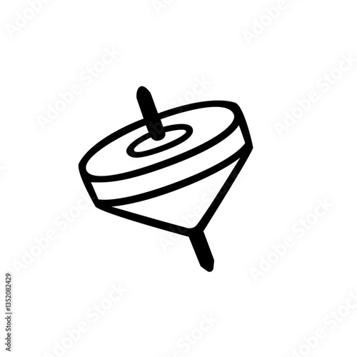 シンプルなコマのイラスト素材