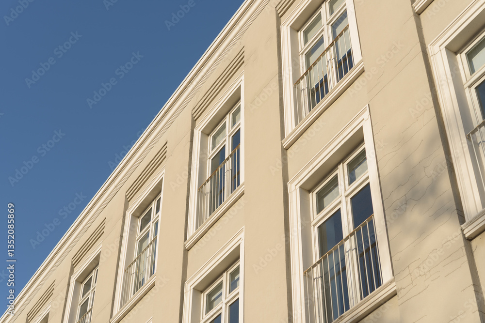 facade of an old building facade of an old building